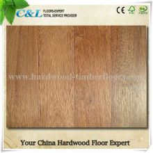 High denisity natural smooth merbau solid wood floor