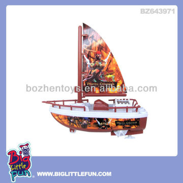 wind up pirate boat toy