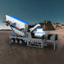 All-in-One Mobile Station for Concrete Sand Production