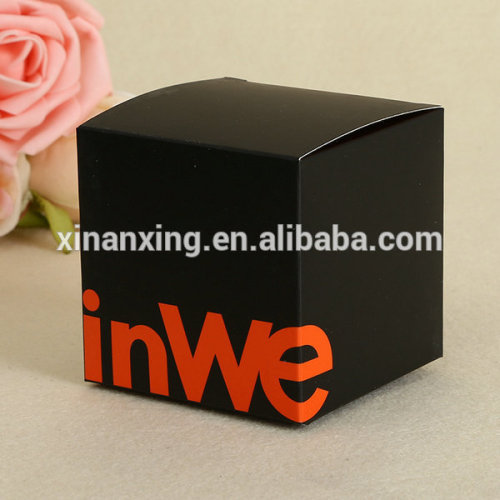 cheap black paper packing box