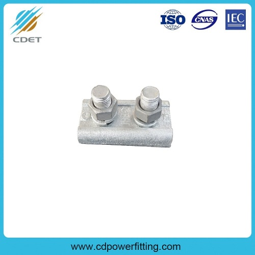 Two Bolt Aluminum Parallel Groove Clamp Cable Connector