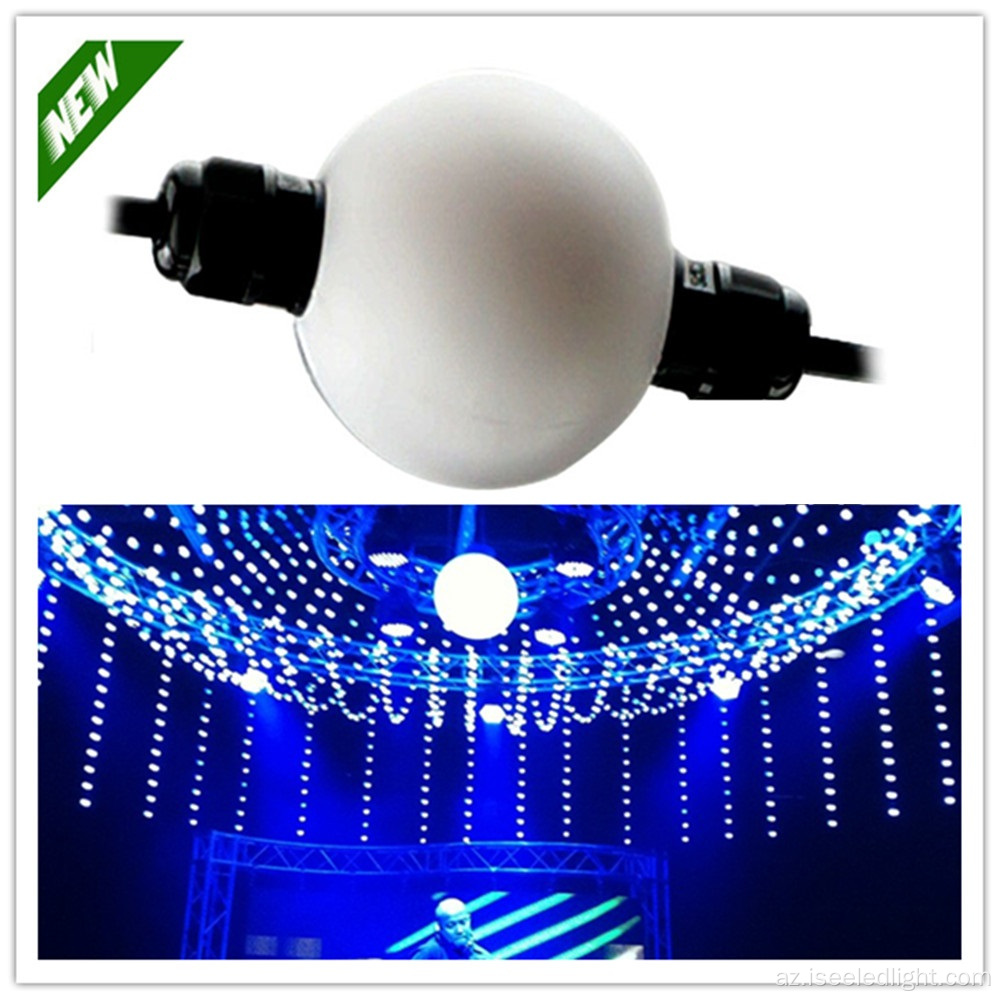 Xarici Dekorativ DMX RGB LED 3D Ball String