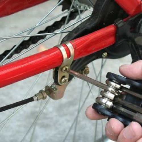 llave de bicicleta