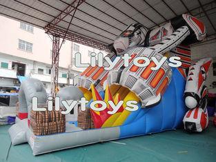 OEM Robot Inflatable Slide Rental , Home Inflatable Sports