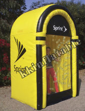 funny inflatable games, inflatable money box