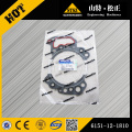 PC400-6 PC400-7 pc400LC-7 joint de culasse 6151-12-1810