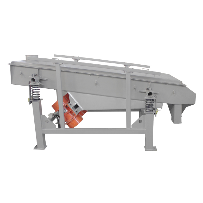 High frequency linear vibrating screen