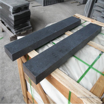 Black kerbstone for road