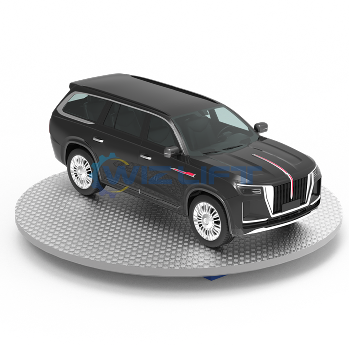CE Approved Hydraulic 3 Ton Car Turntable for Display, Garage, and Driveway