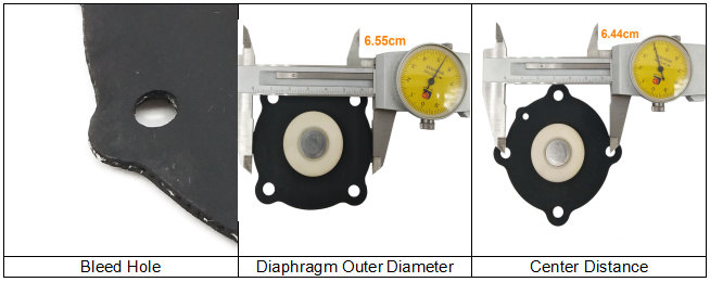 JICI20 JICR 20 JISI20 JISR 20 Pulse Valve Diaphragm