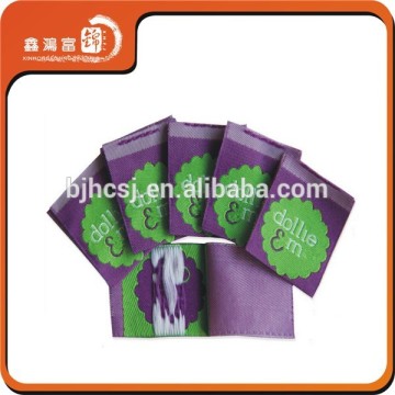 Cheap price washable printed custom clothing label