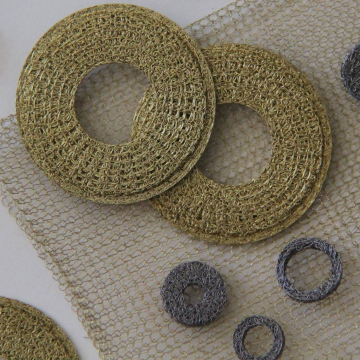 Stainless Steel 304 and Brass EMI Shielding Compressed Knitted Wire Mesh Gaskets