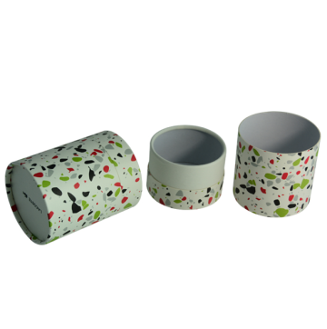 Fancy paper cylinder packaging box