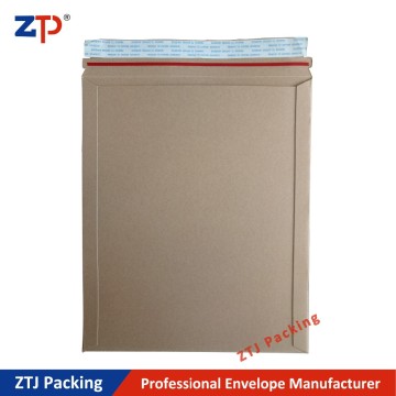 Hard cardboard packaging envelopes kraft buble dvd mailer