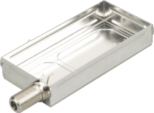Shielded RF Connector Box Housing
