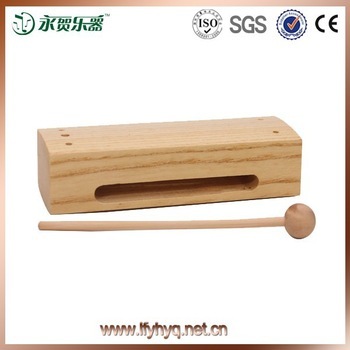 Chinese wooden block musical instrument,percussion instrument tone block
