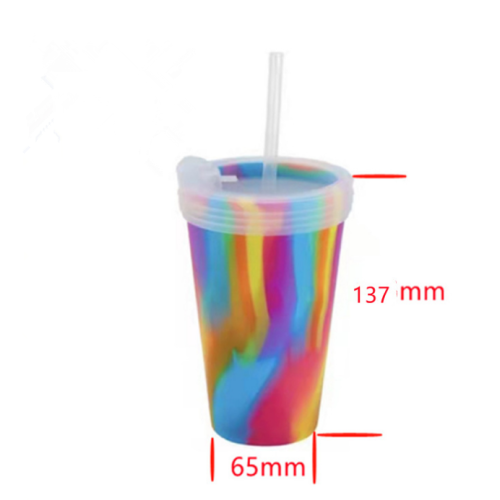 Пользовательский оптовый силиконовый винный стеклянный напиток чашка