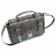 Croco Synthetic leather Handbag, Various Designs and Colors Available