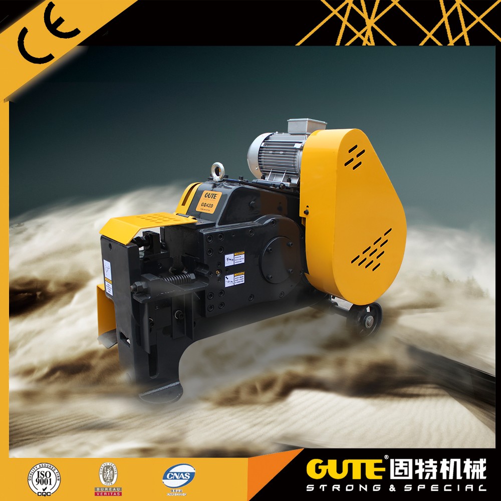 GUTE brand hot sale single phase motor electric steel bar bending machine TW42