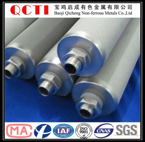 ISO certification Titanium Filter Tubes Made In Shaanxi Baoji Manufacture