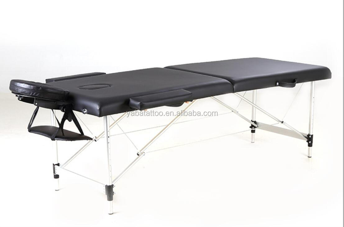 Portable Folding Massage Bed Adjustable SPA Therapy Tattoo Beauty Salon Massage Table Bed with Carrying Case