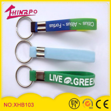 2014 Colorful innovative gift silicon keychain/ silicone key chain