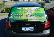 perforated window films printing