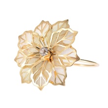 Flower Design Napkin Rings - Wedding, Holidays, and Special Occasions Decor