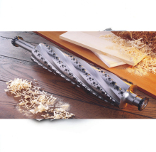 Helical Spiral Blade Thicknesser Head for Wood Planing and Milling