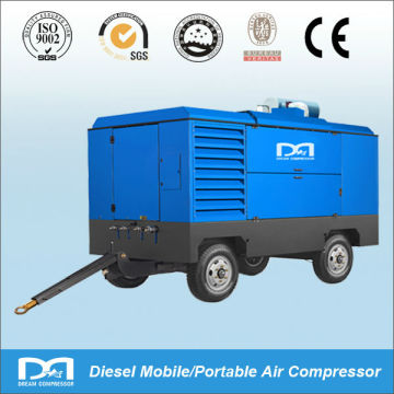 High Efficiency Diesel Movable Air Compressor