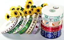 Printed ribbon bows for christmas