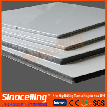 Aluminum composite sheet wall cladding