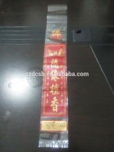 Transparent Plastic PP Joss Stick Packaging Bag With Universal Printing