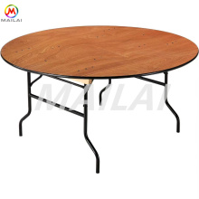 Wooden Wedding Banquet Hotel Folding Dining Table
