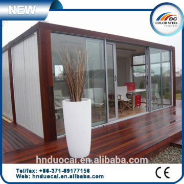 finished container house wood