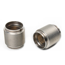 High Performance Exhaust Flex Pipe with 1.5 Inch ID and 3 Inch OAL Heavy Duty Couplings