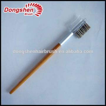bamboo handle eyebrow brush,bamboo handle makeup brush