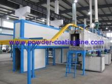 Spray Pretreatment Powder Spray Coating Line System Custom