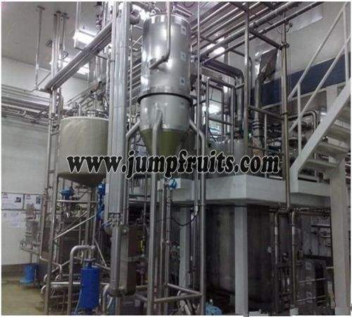 CIP cleaning system for tomato paste production line