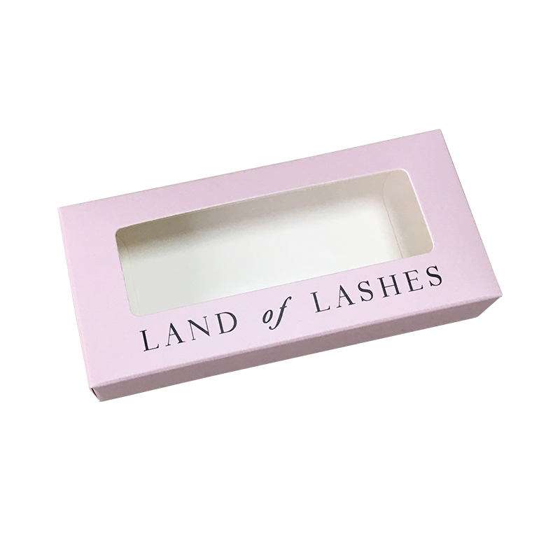 Private Designed Paper Eyelash Box with Window