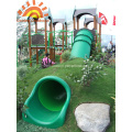 Outdoor Straight Playground Tube Slide Zu Verkaufen