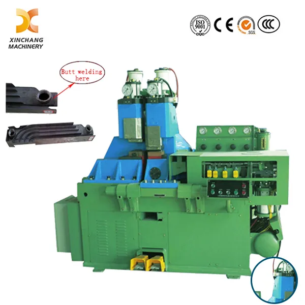 Construction Pipe Saw Blade Flash Butt Welding Machine