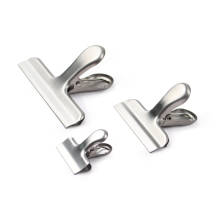 Braun Stainless Steel Chip Clips, 3 Pieces Set in 3 Sizes for Food Storage
