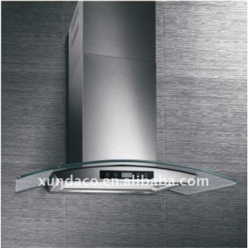 Stainless Steel Tempered Glass Kitchen Range Hood