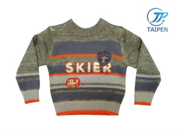 Wholesale Fashion Knitted Boys Sweater Design