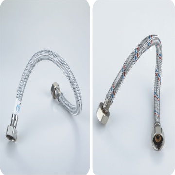 Stainless steel braided hose for toilet