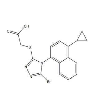 Lesinurad / RDEA 594 URAT1 Inhibitor CAS 878672-00-5