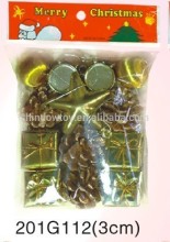 Fashional Style Cheap christmas trees Pendant small hazelnut