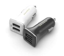 5V Car Charger with 2USB charge for moblie and iphone or ipad