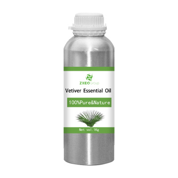 Óleo essencial de vetiver essencial 100% puro e natural